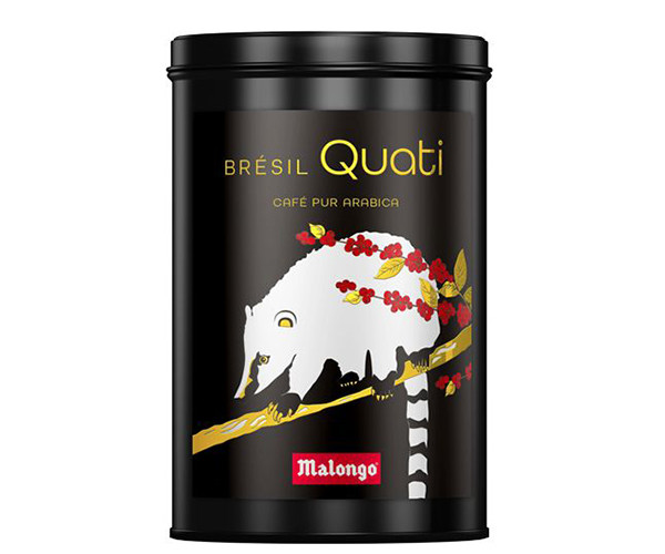 Кава Malongo Bresil Quati мелена з/б 250 г - фото-1