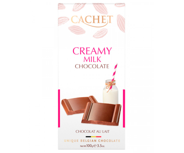 Молочний шоколад Cachet Creamy 100 г - фото-1