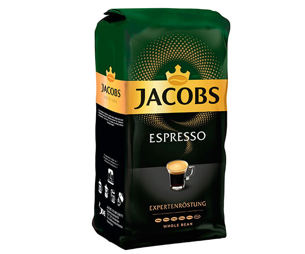 Кофе Jacobs Expertenrstung Espresso в зернах 1 кг фото