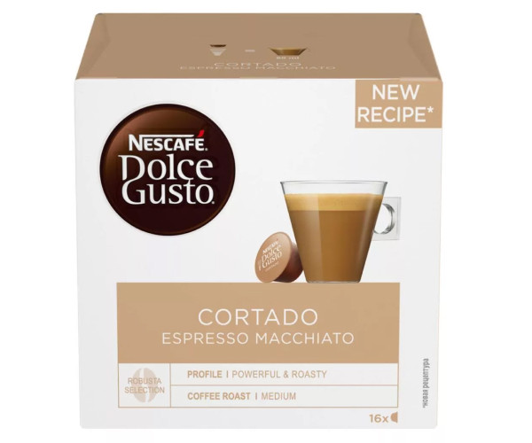 Кава в капсулах NESCAFE Dolce Gusto Cortado - 16 шт. - фото-1