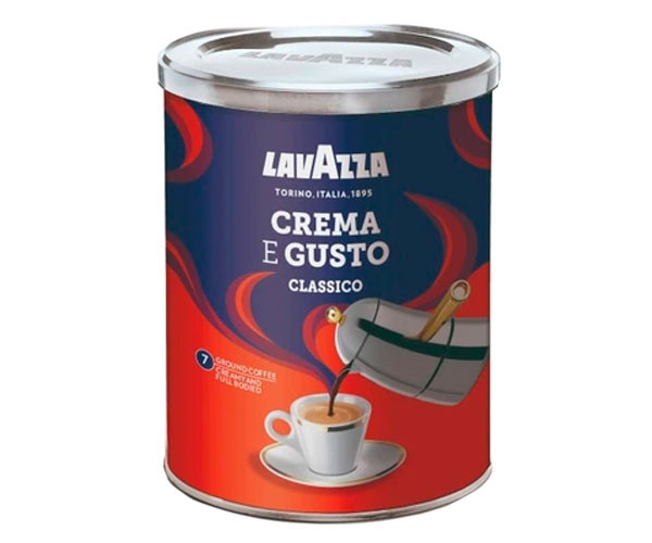 Кава Lavazza Crema e gusto з/б мелена 250 г - фото-1