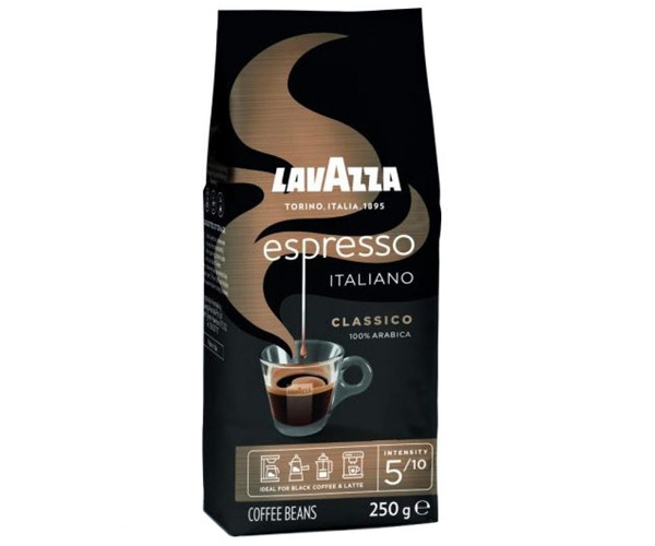 Кава Lavazza Espresso у зернах 250 г - фото-1