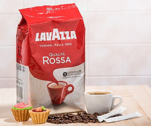 Кава Lavazza Qualita Rossa у зернах 1 кг - фото-4