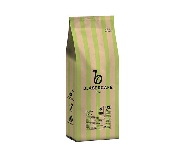 Кофе BlaserCafe Pura Vida Bio в зернах 250 г