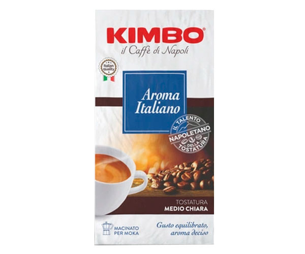 Кава KIMBO Aroma Italiano мелена 250 г - фото-1