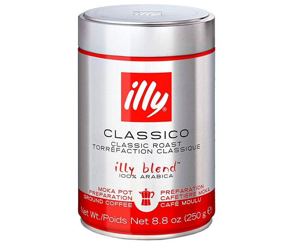 Кава Illy Сlassico Moka мелена 250 г - фото-1