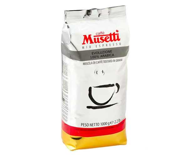 Кофе Musetti Caffe Evoluzione в зернах 1 кг