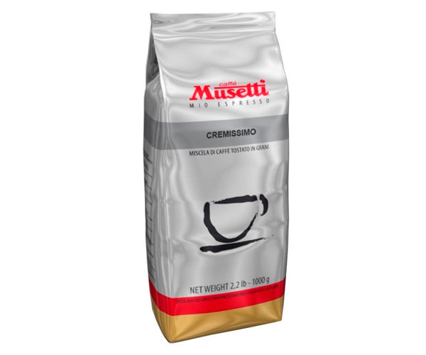 Кофе Musetti Caffe Cremissimo в зернах 1 кг