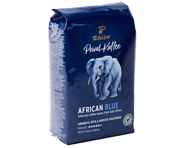 Кава Tchibo Privat Kaffee African Blue у зернах 500 г - фото-1