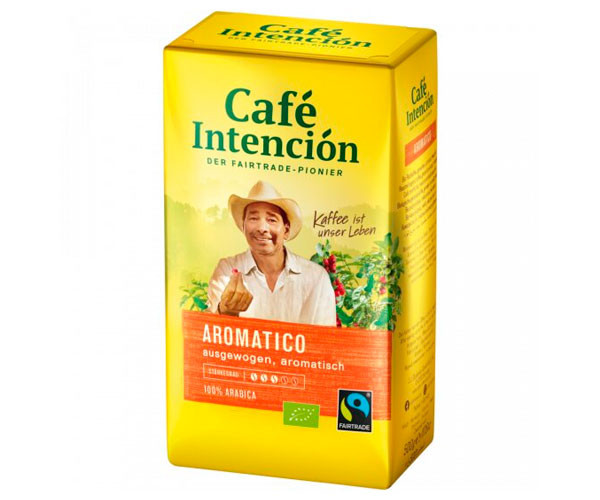 Кофе J.J.Darboven CAFE INTENCION Ecologico молотый 500 г