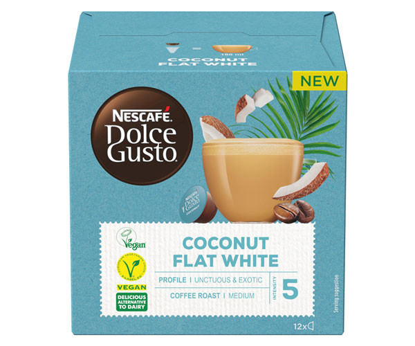 Кава в капсулах NESCAFE Dolce Gusto Coconut Flat White - 12 шт - фото-1