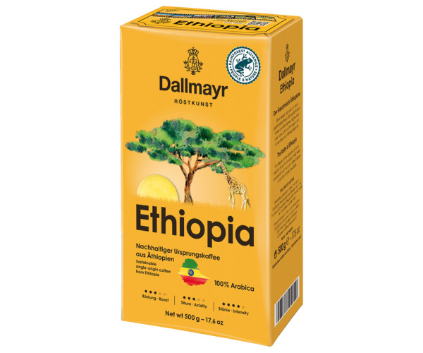 Кава Dallmayr Ethiopia мелена 500 г - фото-3