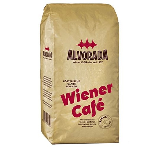 Кава ALVORADA Wiener Kaffee у зернах 500 г - фото-1