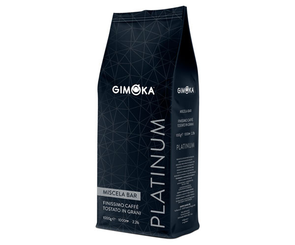 Кава Gimoka Bar Platinum у зернах 1 кг - фото-2