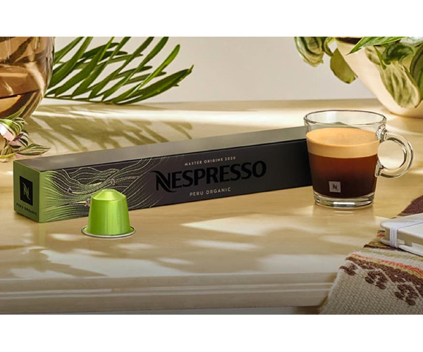 Кава в капсулах Nespresso Peru Organic (тубус) 10 шт - фото-4