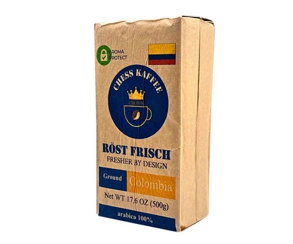Кофе Chess Kaffee Colombia молотый 500 г