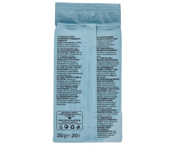 Кава без кофеїну Gimoka Gran Relax мелена 250 г - фото-2