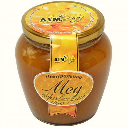 Мед Дім меду Травневий у склі 700 г - фото-1