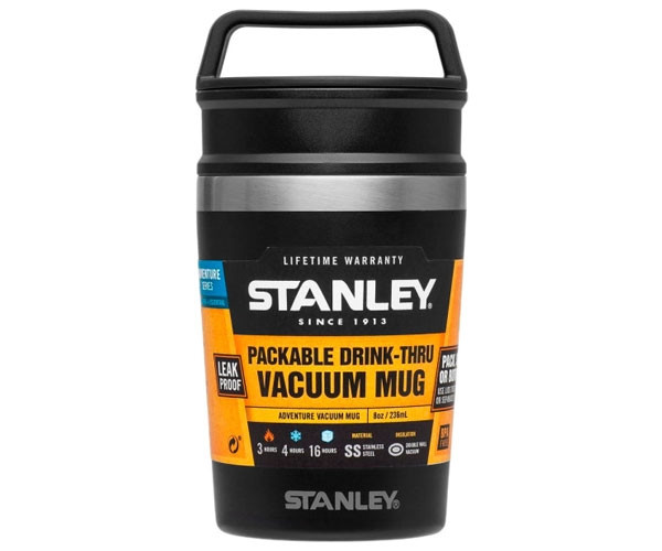 Термокухоль Stanley Adventure чорна 230 мл (10-02887-004) - фото-2