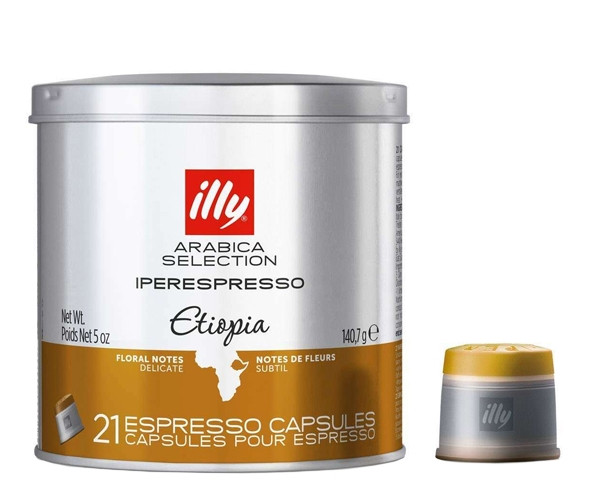 Кава в капсулах Illy IperEspresso Monoarabica Ефіопія з/б - 21 шт - фото-1