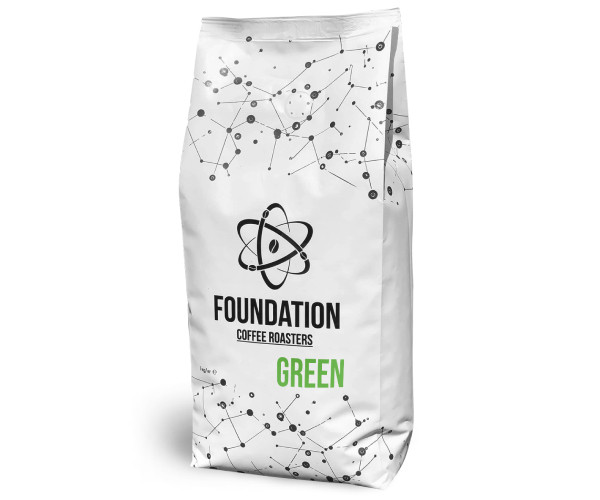 Кава Foundation Green у зернах 1 кг - фото-1