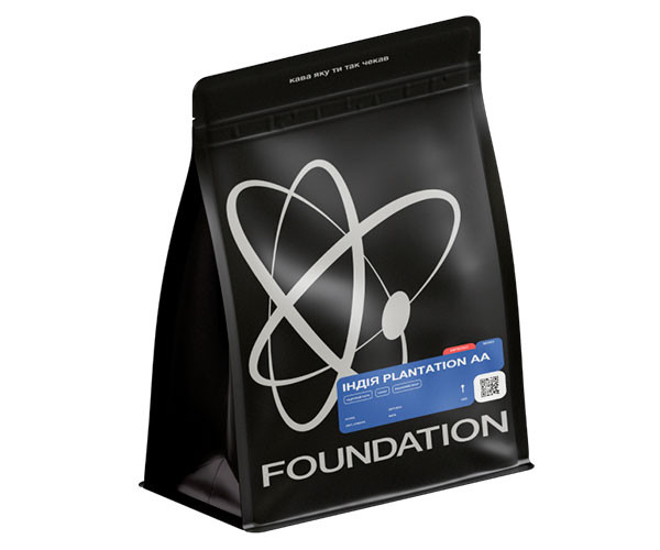 Кофе Foundation India Plantation AA в зернах 1 кг