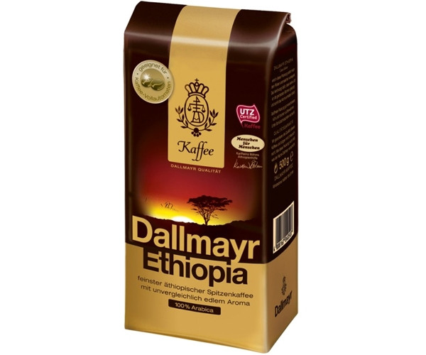 Кава Dallmayr Ethiopia у зернах 500 г - фото-2