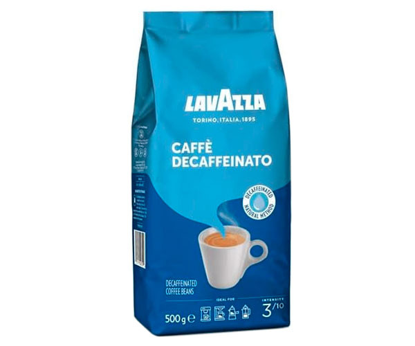 Кофе без кофеина Lavazza Caffe Decaffeinato в зернах 500 г фото