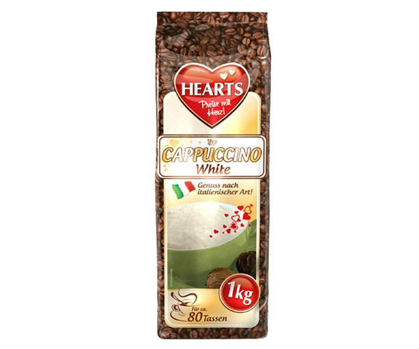 Розчинний капучіно Hearts White 1 кг - фото-1