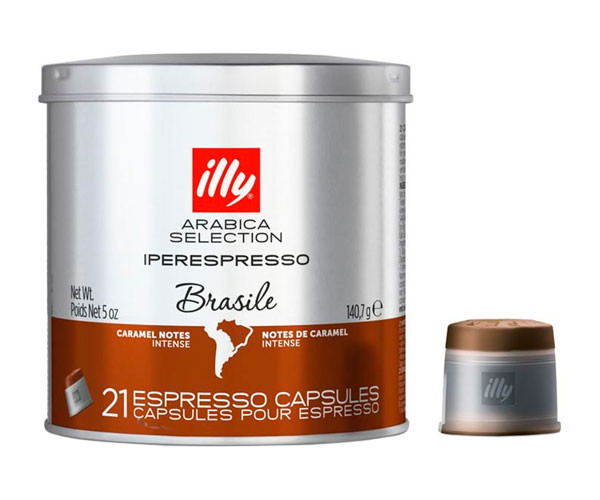 Кава в капсулах Illy IperEspresso Monoarabica Бразилія з/б - 21 шт - фото-1
