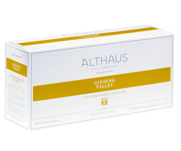 Трав'яний чай Althaus Ginseng Valley фільтр-пак 20 шт - фото-1