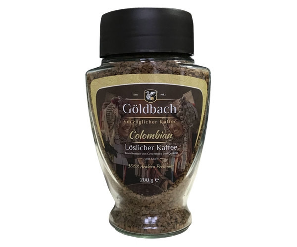 Кава Goldbach Colombian розчинна 200 г - фото-1
