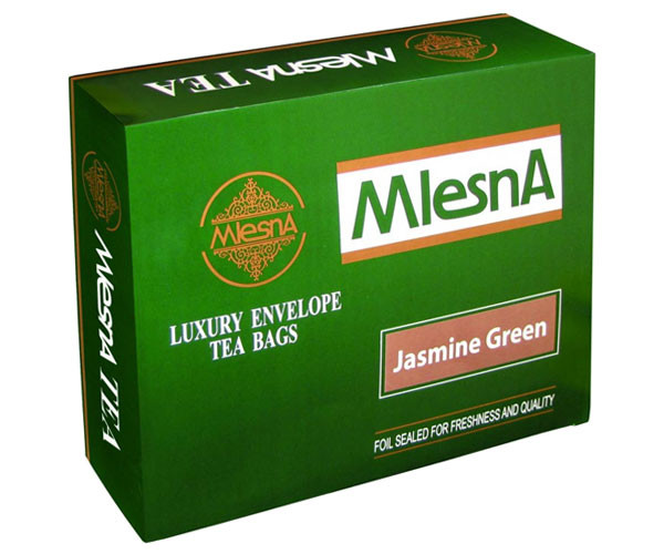 Зелений чай Жасмин у пакетиках Млісна картон 400 г - фото-1