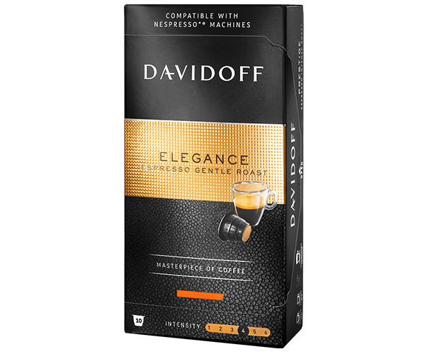 Кава в капсулах Davidoff Cafe Elegance Nespresso 10 шт - фото-3