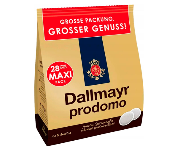 Кофе Dallmayr Prodomo в монодозах - 28 шт