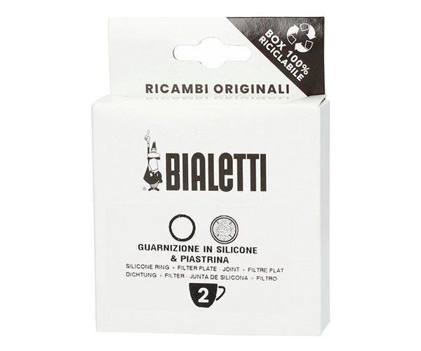 1 уплотнитель + сито для кофеварок Bialetti MUKKA на 2 порции  фото