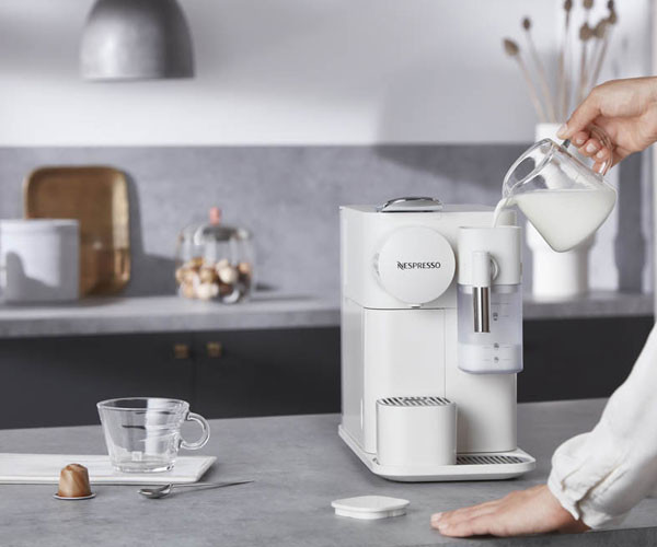 Кавоварка Delonghi Nespresso Lattissima One EN510W - фото-7
