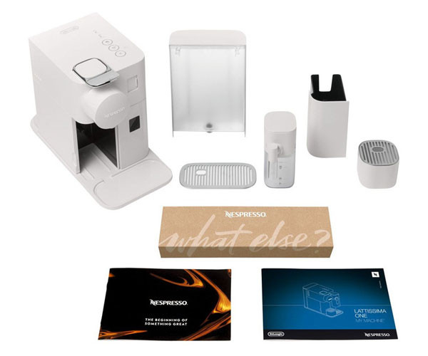 Кавоварка Delonghi Nespresso Lattissima One EN510W - фото-6