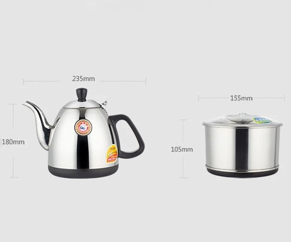 Столик для чайної церемонії + чайник 1000 мл KAMJOVE (R326) - фото-4