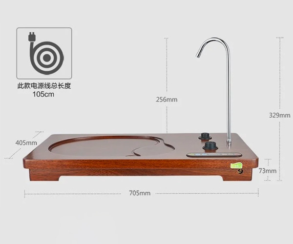 Столик для чайної церемонії + чайник 1000 мл KAMJOVE (R326) - фото-5