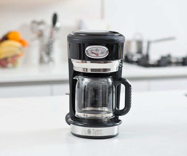 Крапельна кавоварка Russell Hobbs 21701-56 Retro Classic Noir - фото-9