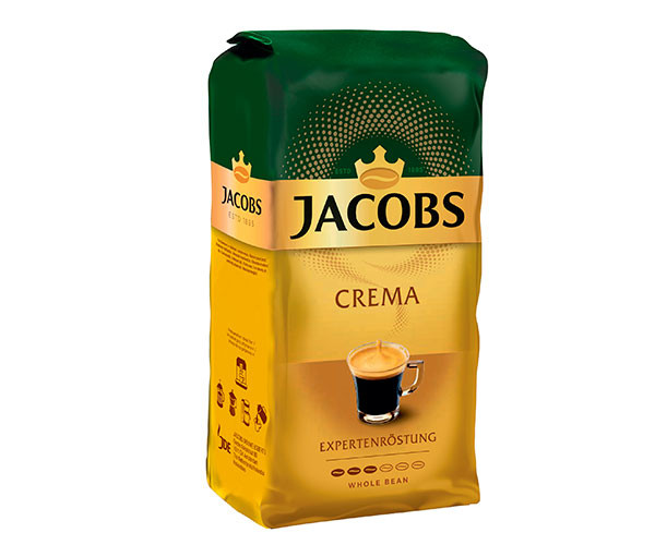 Кофе Jacobs Crema в зернах 500 г фото