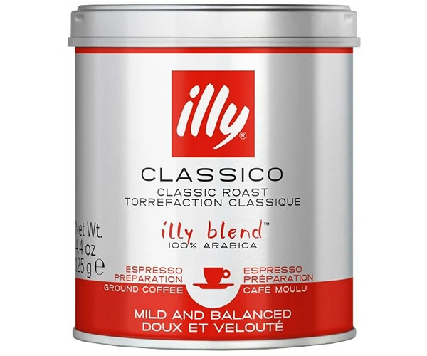 Кава Illy Classico мелена 125 г - фото-1 Кава Illy Classico мелена 125 г - фото-1