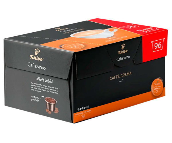 Кофе в капсулах Tchibo Cafissimo Cafe Crema Vollmundig 96 шт