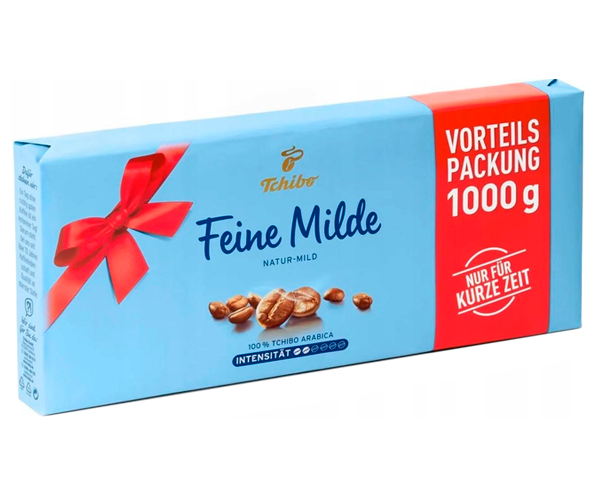 Кофе Tchibo Feine Milde молотый 4х0,25 кг Кофе Tchibo Feine Milde молотый 4х0,25 кг