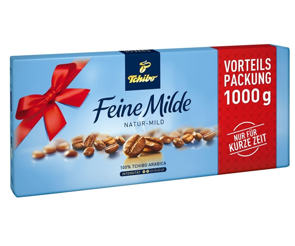 Кава Tchibo Feine Milde мелена 4х0,25 кг - фото-1