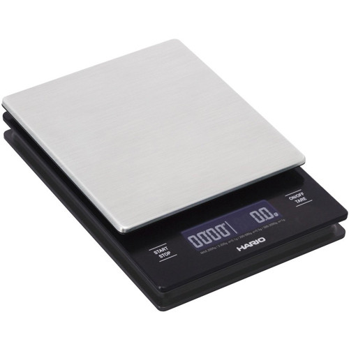 Ваги Hario V60 Metal Drip Scale з LED-дисплеєм (VSTM-2000HSV) - фото-1