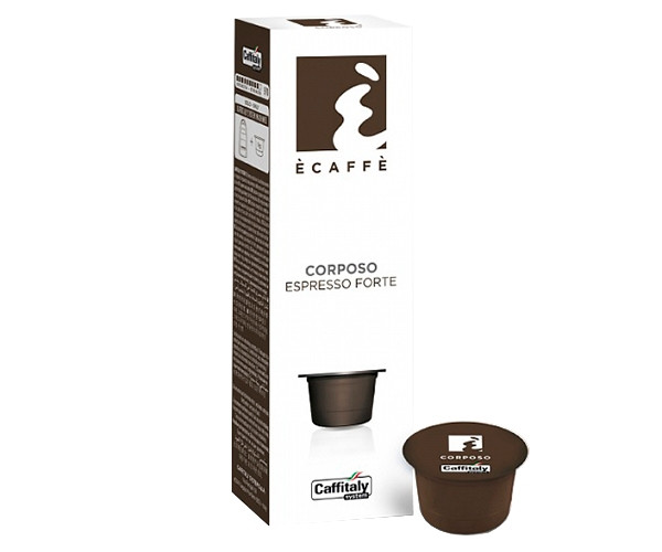 Кава в капсулах Caffitaly Ecaffe Corposo - 10 шт. - фото-1