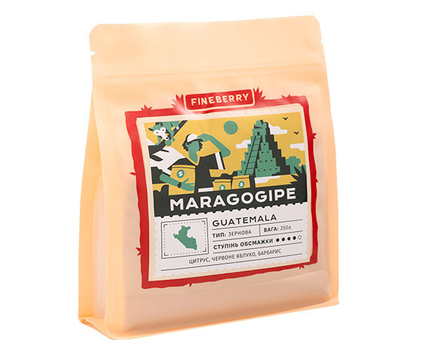 Кофе Fineberry Guatemala Maragogype в зернах 250 г