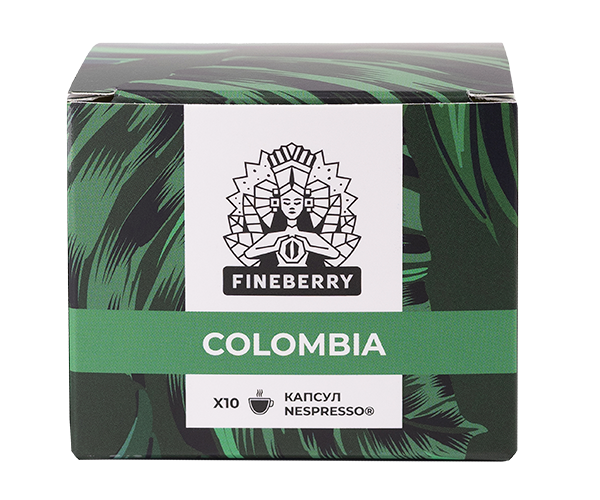 Кофе в капсулах Fineberry Nespresso Colombia 10 шт купить